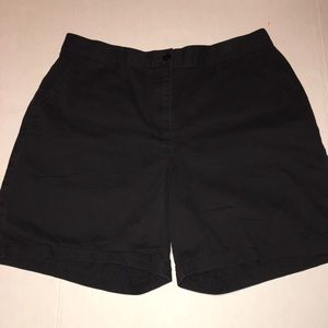 Black shorts